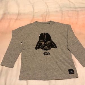 Star Wars Darth Vader flip sequin shirt